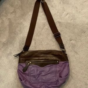 Donald J Pliner leather shoulder bag